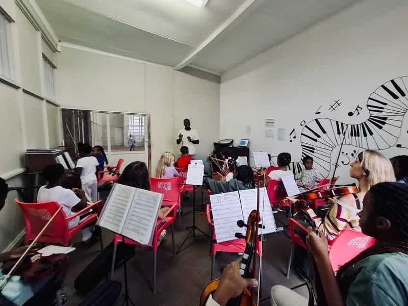 String ensemble rehearsal